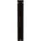 Ekena Millwork Crawley Wrought Iron Bracket, (Triple center brace), Antiqued Bronze 2"W x 10"D x 12"H BKTM02X10X12TCRABZ - alternate 4